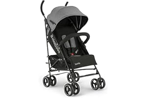 KIKKA BOO Kikkaboo, silla paseo, chasis acero, cesta, ruedas delanteras desmontables, colores:gris oscuro