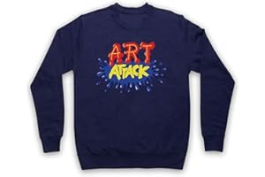 My Icon Art & Clothing Art Attack Kids TV Logo Buchanon Costume Adults Sweatshirt