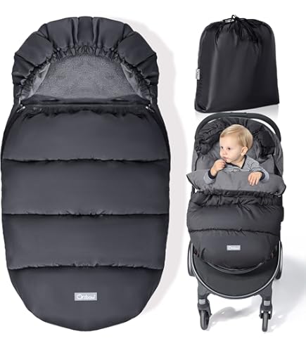 Sacco Nanna Passeggino Invernale - Impermeabile, Antivento, Staccabile - Foto 8