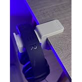 Trak3D Premium Beyaz Masa Kenarı Kulaklık Standı &ndash; Shadow Edition V6 (Yeni Versiyon) | Kaydırmaz Ke&ccedil;eli, Ergonomik ve G&uuml;&ccedil;lend