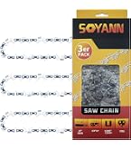 2 Catene Per Motosega 20 Cm – Passo 3/8", 33 Maglie, 1,1 Mm – Compatibili Con Bosch Universal Chain 18 E UniversalChainPole 18