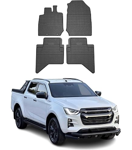 Alfombrillas A Medida Para Isuzu M21 Cabina Estrecha - Moqueta Antideslizante, Con Talonera De Goma