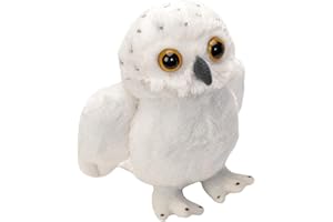 Wild Republic Hug’EMS Harfang des neiges, Animal en Peluche, 17 cm, Idée Cadeau pour Fillette, Jouet Éducatif, Peluche Écologique, Rembourrage Fabriqué à Partir de Bouteilles d’Eau Recyclées