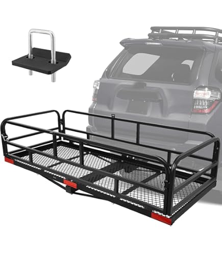 Tow Hitch Haul Master Luggage Carrier For Hitch OKLEAD 500 Lbs