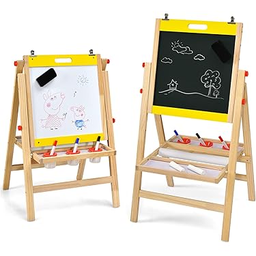 Dubbelzijdige mini Whiteboard met pen en magneet MATTHEW Dubbelzijdige mini Whiteboard met pen en magneet MATTHEW