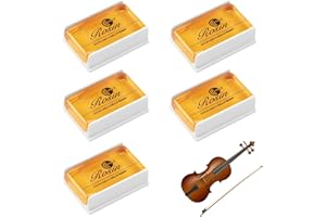 WOUYTPE 5 Stück Kolophonium Geige, Kolophonium Cello, Geige Kolophonium, zur Verwendung mit Streichinstrumenten Wie Violine, Erhu und Cello, um die Klangqualität zu Verbessern, Lärm Reduzieren