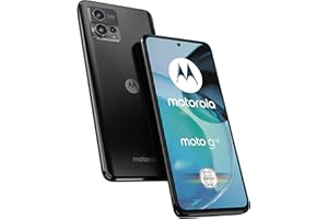 Motorola Moto g72 Smartphone (6,6"-FHD+-Display,108-MP-Kamera,6/128 GB,5000 mAh, Android 12), Meteorite Grey, inkl. Schutzcov