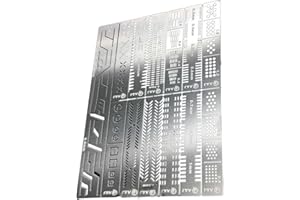 WANSUPYIN 2023 Modelli di stencil ausiliari in acciaio 13 in 1 per 1/100 1/144 MG Gundam Detail-up