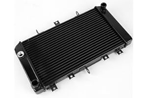 XMT-MOTOR Moto Radiatore Raffreddamento Adatto per Kawasaki Z750 2004-2006 Z750S 2005-2006