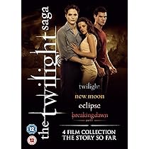 The Twilight Saga 1-4 [DVD]: Amazon.co.uk: Kristen Stewart