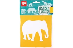 APLI Kids 19409 - Plantillas para dibujar de animales de la selva