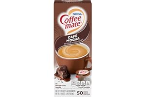 NESTLÉ Coffee-mate Liquid Creamer Singles - Cafe Mocha - 50 ct