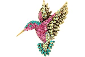 GENERIC Doyime - Spilla a forma di animale per la decorazione dell'abbigliamento, no, Gemma, Cristallo