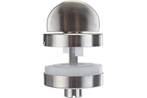 Alpertec Rosace WC inox Ø 52 mm Loquet de salle de bain 28020860AZ