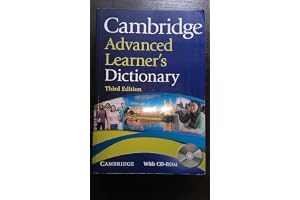 Cambridge Advanced Learner's Dictionary with CD-ROM