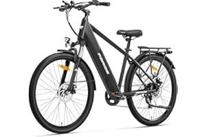 Foride Roamer 1/Roamer 1 St Vélo électrique de Ville, Autonomie 100KM, 27.5" Vélos électriques, Batterie 36V 13Ah, 250W E-Bike Urbain pour Adulte Homme Femme, VTC