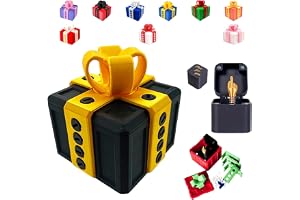 The Prank Box – Hilarious Screw Challenge with Surprise Box, Annoying Present Gift Box, 3D Printed Boxes with Screws, Prank Gift Boxes for Birthday, Christmas, Halloween(Green
