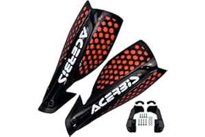 GENIKEER Paramanos Moto Trail | Protector Manos Moto Scooter | Protector De Manillar De Motocicleta | Paramanos Motocross Circuit para Ciclismo Al Aire Libre, 1 Par