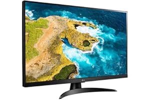LG 27TQ615S-PZ - Smart Monitor TV Smart, 27", (1920x1080), IPS, (16:9), webOS22, 250 CD/m², No, Inclinación Fija, 2×HDMI+1×USB 2.0, HbbTV 2.0, WiFi, Negro