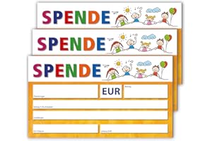 ‎LITFAX "Pippy" Spendenscheck PR-Scheck Dekoscheck (3 Stück) - Größe: 60 x 34 cm