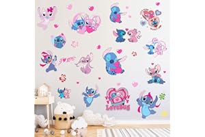 MIFKLMV Cartoon Wall Stickers Self-Adhesive Wall Sticker 2pcs Kids Wall Stickers for Bedroom Girls Wall Decals for Baby Nursery Kids Bedroom Living Room Wall Decor Home Décor 16 X 24 inches