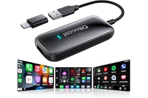 ‎OTTOCAST OTTOCAST Play2Video Ultra 2025 Upgrade, bezprzewodowy adapter CarPlay AI Box z Netflix, YouTube, Amazon Video, IPTV, App Hub, do 5 dodatkowych aplikacji