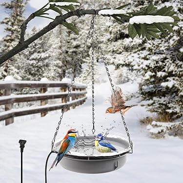 Vogelbad Voor De Tuin - Winterbestendig Metaal - 2 Stuks Met Grondspies Roze Bloemen Ideaal Voor Wilde Vogels En Insecten