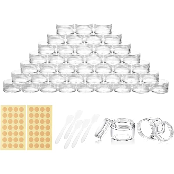12 Pots Cosmétiques Vides En Verre Dépoli 30ml - Avec Couvercles Bois Et Doublures Étanches