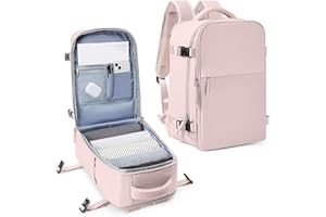 SZLX Ryanair Cabin Bags 40x20x25 Underseat Rucksack for plane Hand Luggage Bag Easyjet Cabin Bag 45x36x20 underseat Carry On Backpack Laptop Bag Women Travel Backpack Cabin Size with Shoe Compartment