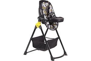 Play Like Mum Daisy Chain Unity 4 in 1 Dolls High Chair/Car Seat (Bumblebee)