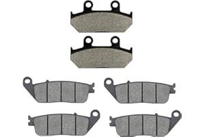 AHL 3 paia Pastiglie Freno Anteriore e Posteriore Compatibile con Suzuki AN650 AN 650 Burgman Skywave 650 2003-2016 AN650 Burgman/ABS/Executive 2004-2012