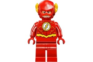 LEGO DC Comics Super Heroes Jusctice League Minifigure - Flash Gold Outline (76098)