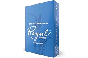 ROYAL BY D'ADDARIO Confezione da 10 ance Rico Royal per sassofono baritono, durezza 2,0