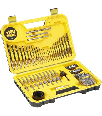 Stanley set van 100 gemengde boren en accessoires - Klussen