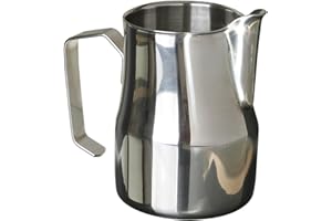 SCARLET BIJOUX scarlet, bricco per il latte espresso "L'Art Profi für Latte Art", in acciaio inox 18/10, 500 ml