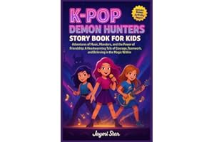 K-POP DEMON HUNTERS STORY BOOK FOR KIDS: Adventures of Music, Monsters, and the Power of Friendship: A Heartwarming Tale of Courage, Teamwork, and Believing in the Magic Within