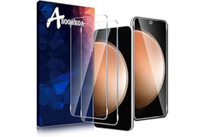 Anoowkoa [2-pak wysokiej jakości ochraniacz ekranu do Samsung Galaxy S23 FE 5G osłona ze szkła hartowanego-oryginalne szkło - super łatwa instalacja za jednym naciśnięciem
