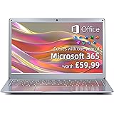 Jumper Laptop Microsoft 365, 13.3 inch FHD Screen(4GB DDR3 64GB eMMC Windows 10 Laptops Computer, Intel Celeron Dual Core, US