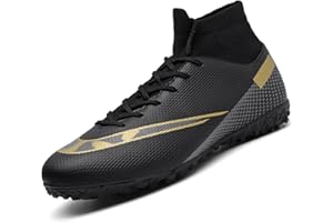 VTASQ Boys Football Boots Shoes Kids Astro Turf Trainers Kids Non-Slip Teenager Outdoor Football Shoes Girls Breathable Sneakers Unisex