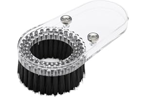 Genmitsu Pulitore per pattini antipolvere CNC in ABS per macchine CNC Router/CNC serie 3018, trasparente (Sostituzione per la spazzola di nylon)