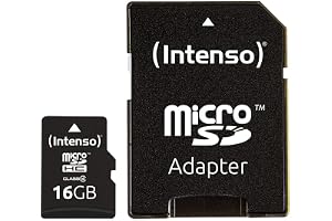 Intenso Micro SDHC Class med minneskort inkl. SD-adapter