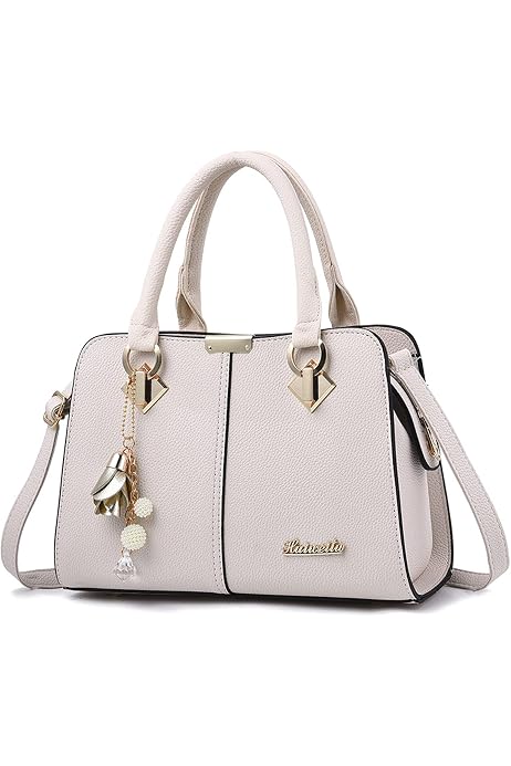 Sac à Main Femme Miss Lulu – Grand Modèle En Simili Cuir – Poches Anti-vol – Bandoulière Réglable