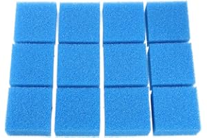 INGVIEE 12 Pièces Compatible Mousse Filtrante Gros Bioplus Coarse pour Juwel Compact/Bioflow 3.0 / M
