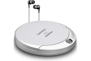Lenco CD-011 Lettore CD portatile, walkman (versione in lingua italiana non garantita) Con antishock mit Anti-Schock argento