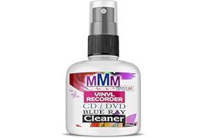 MMM1 PROFESSIONAL VINYL RECORD CLEANER CD DVD CLEANING FLUID SPRAY Fast Delivery (30ML SPRAY)