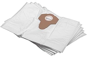 vhbw 10x Bolsa aspiradora compatible con Rowenta ZR76, ZR765 aspiradora - papel, 32 cm x 19 cm, color arena