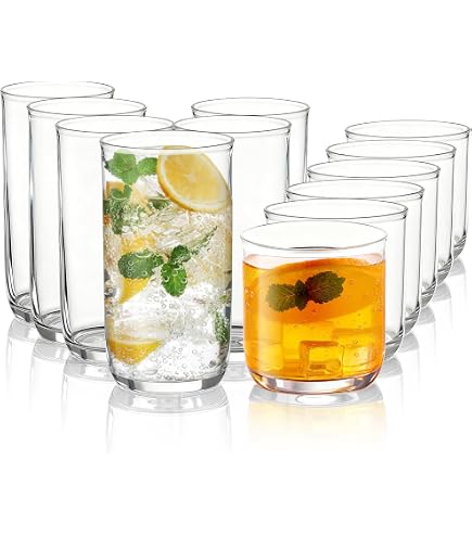 6 Verres Kronenbourg Akrobat 25cl - Hauteur 17cm - Lot Officiel