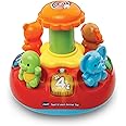 VTech Push & Play Spinning Top | Music, Lights, Animals, Shapes and Colours | Great for Motor Skill, Tactile Stimulation, Language Development & Suitable for Ages 6 Months +