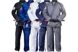 Gold BJJ Jiu Jitsu Gi – ultraleichte Herren-Aeroweave – Sanforisierte brasilianische Jiu Jitsu-Uniform für Männer