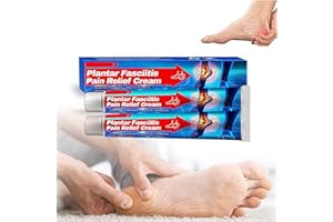 NIBLIDO HeelCure Crema de Alivio de F-asciitis P-ain, Crema Plantar F-asciitis para Alivio de Pie P-ain, Crema de Alivio de Tacón P-ain para F-asciitis Plantar, Pies S-mineral, Espolón de Talón (2 piezas)
